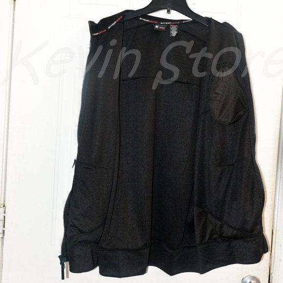Spyder Active Men’s Full Zip Jacket BLACK - Picture 5 of 7